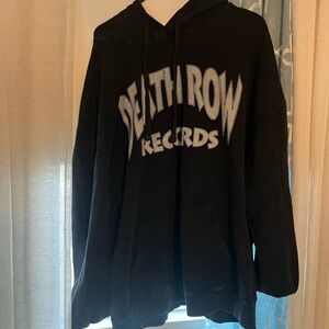 Death Row Black Hoodie Sweater